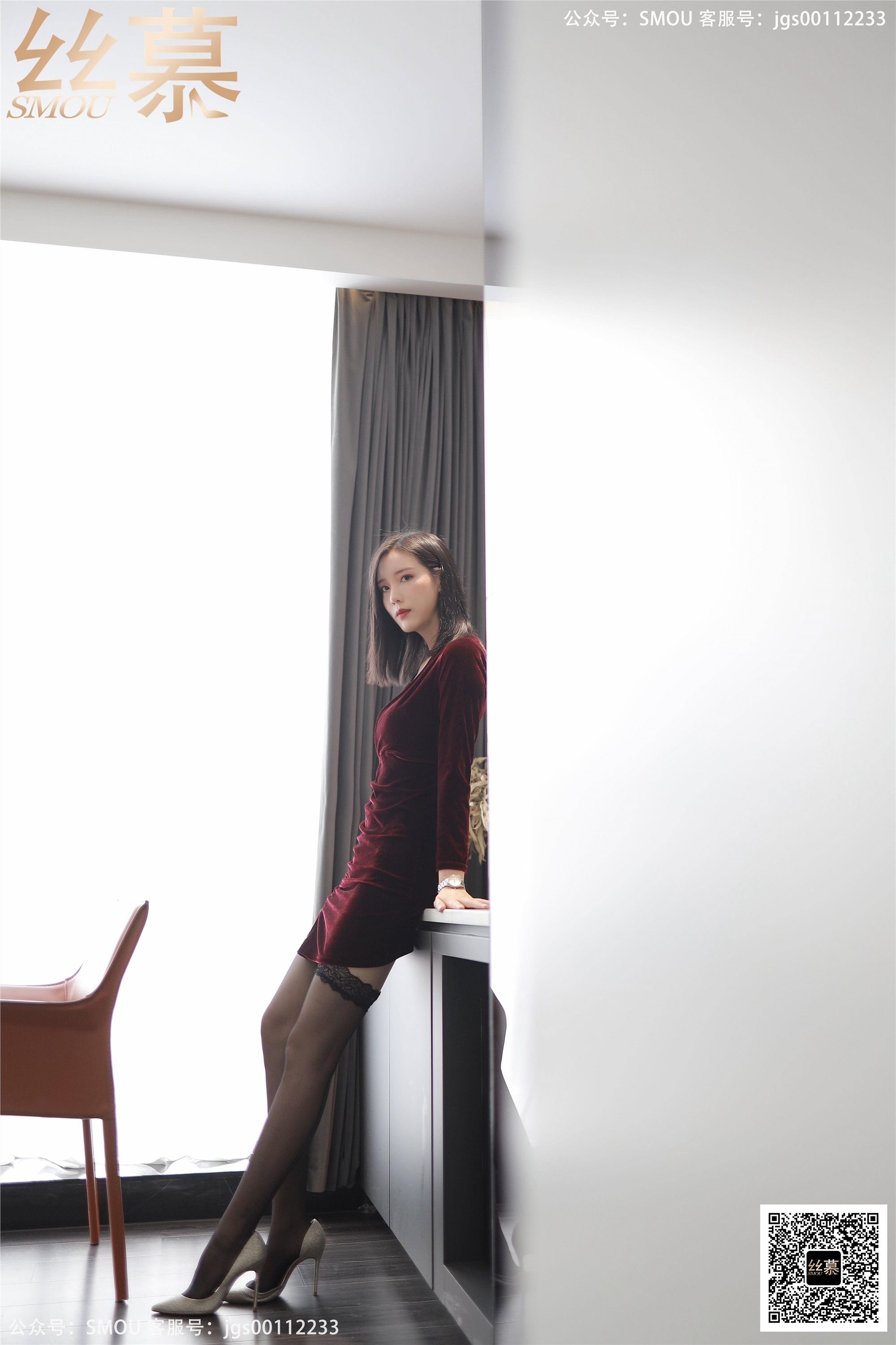 丝慕写真 SM430 天天一元 模特：紫宁《酒店评测》